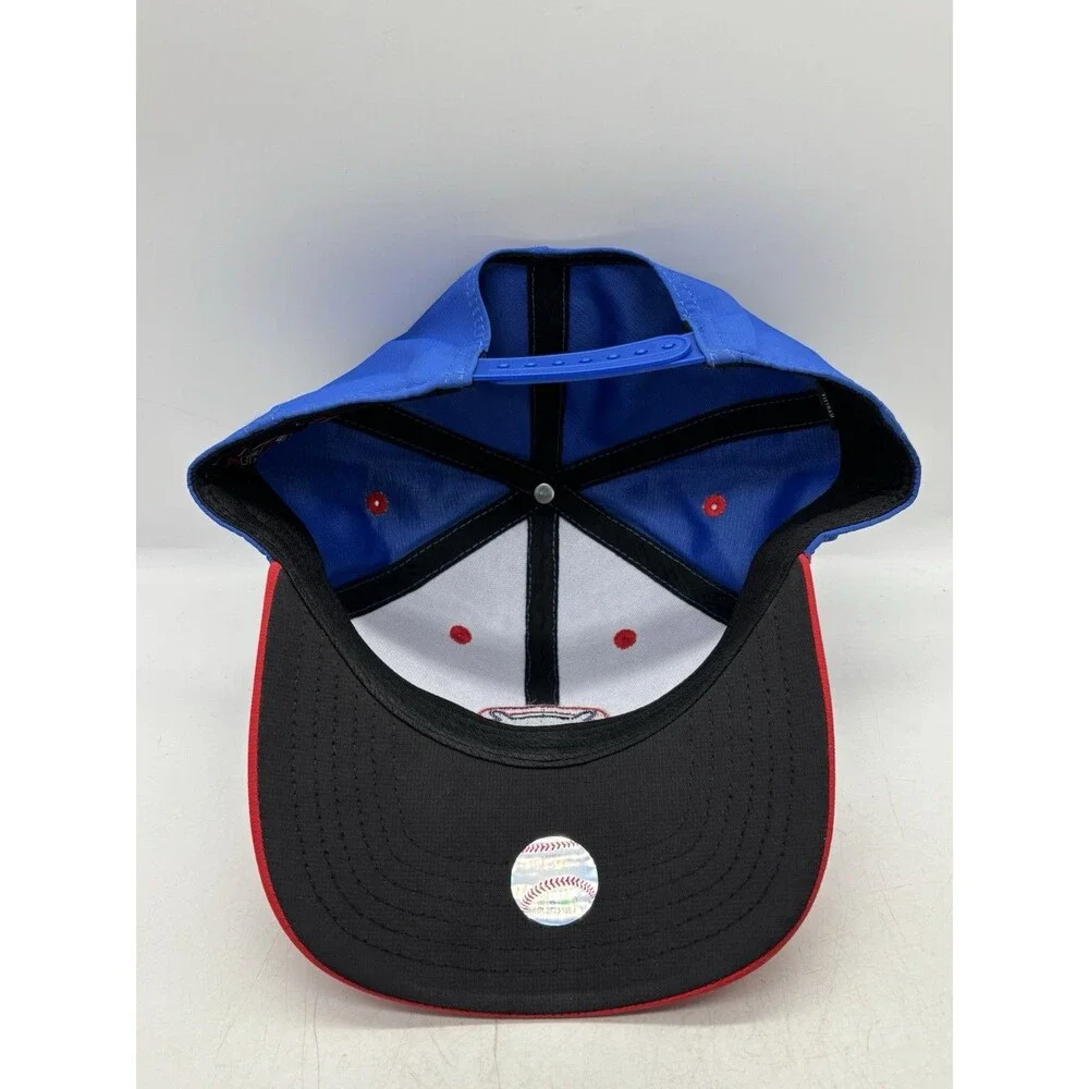 Chicago Cubs Hat Team MLB Blue Red Snapback Cap Embroidered